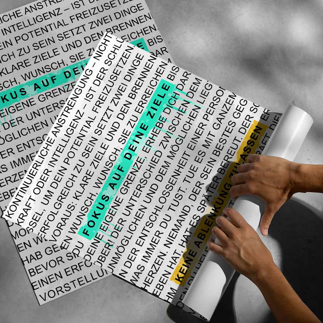 No distractions - Poster