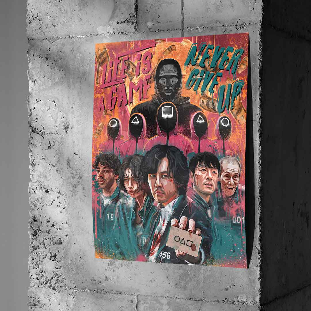 LIFE IS A GAME - Poster