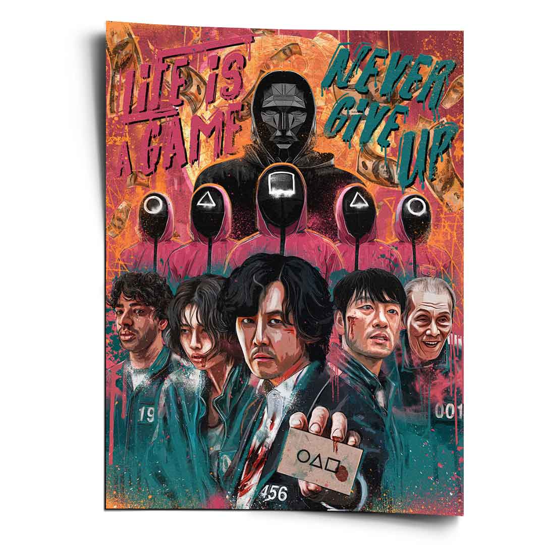 LIFE IS A GAME - Poster