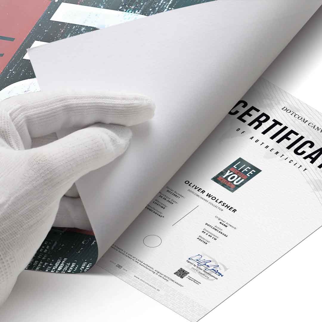 Life is what you make it - Poster