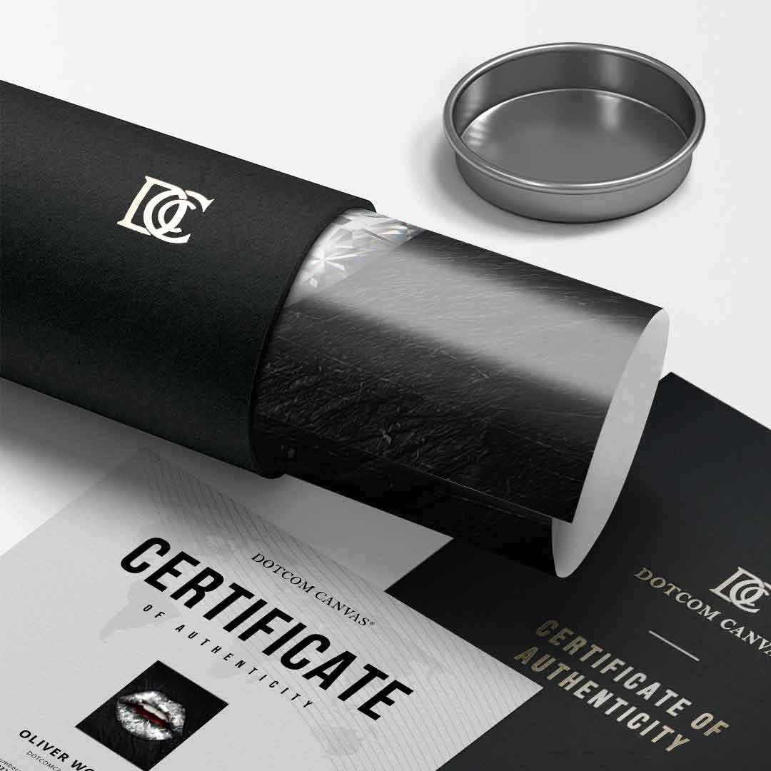 Lips x Diamond - Poster