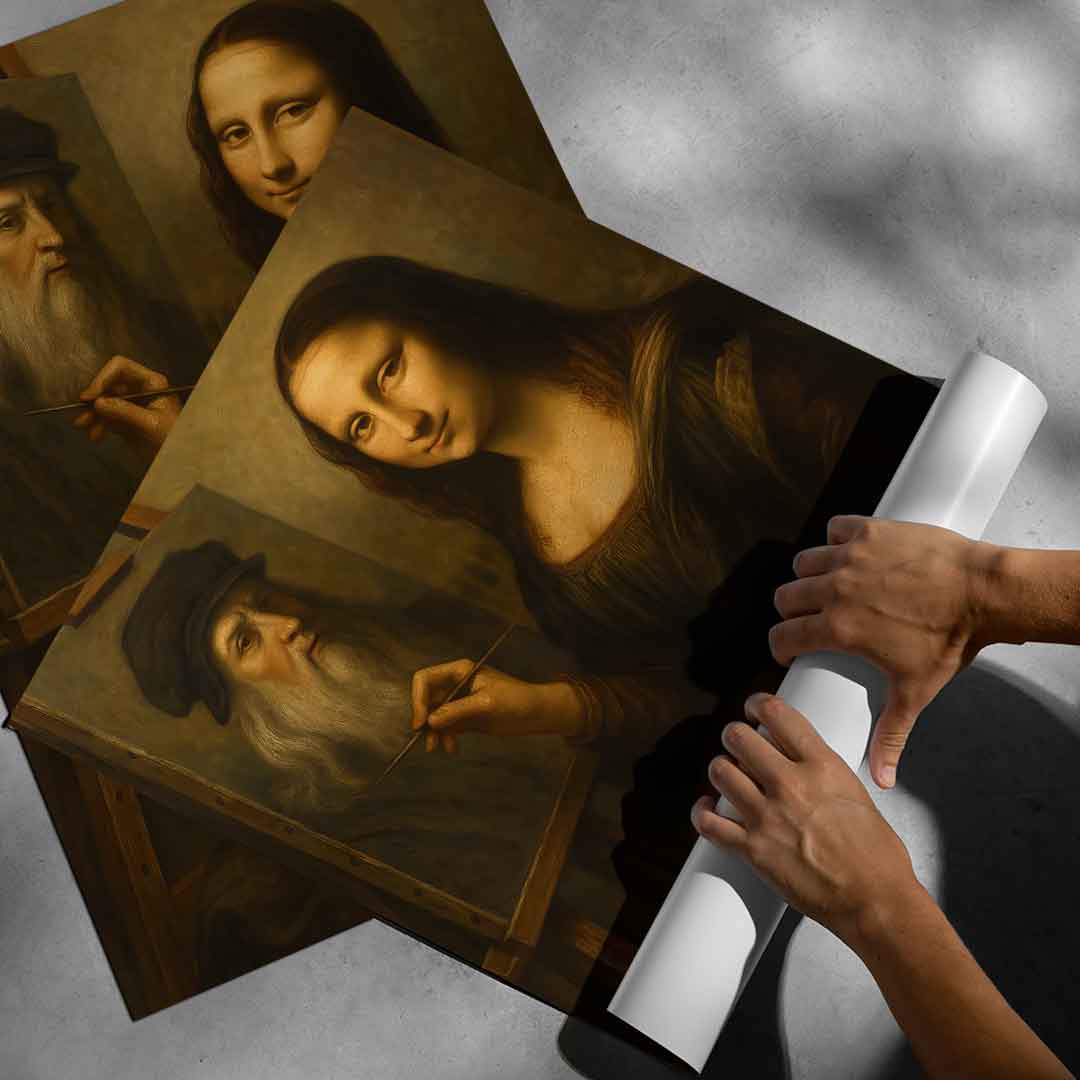 MONA PAINTING - Poster