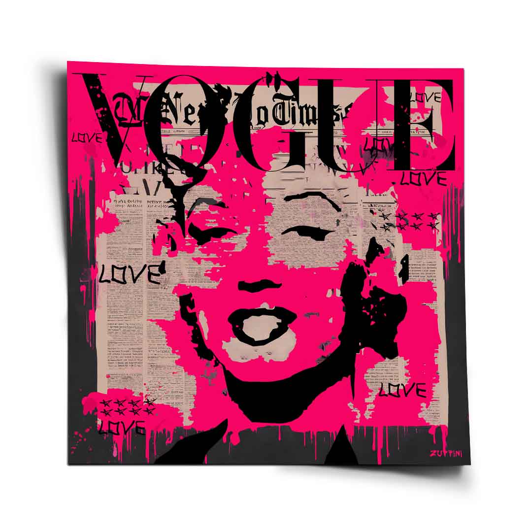 Merlin Vogue - Poster