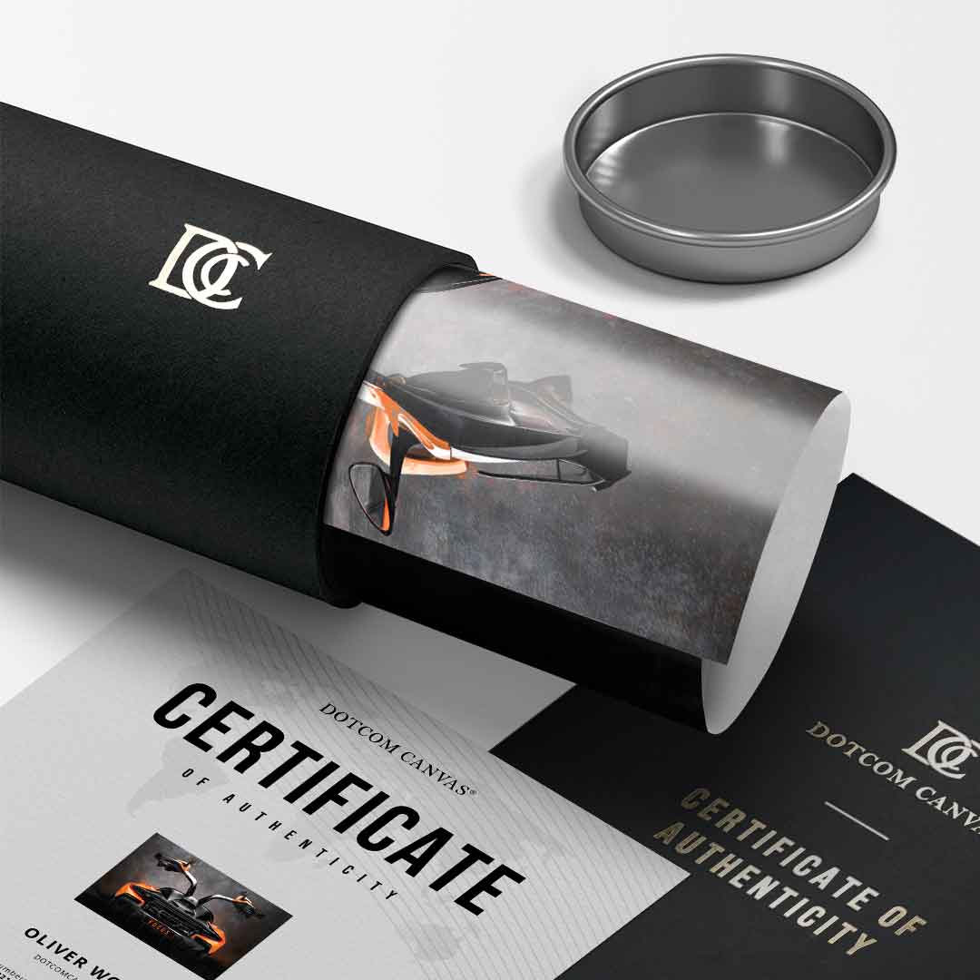 McLaren Backside - Poster