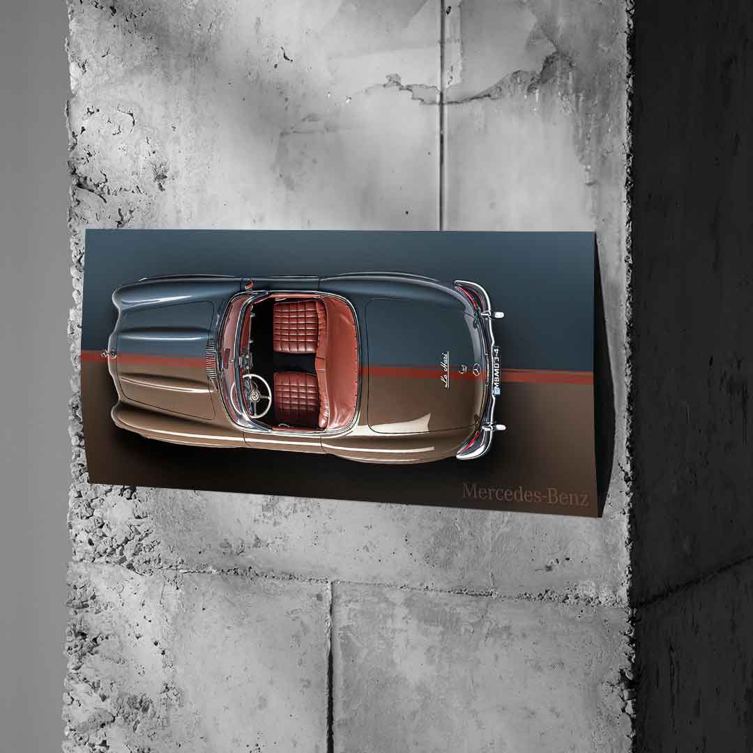 Mercedes-Benz 300 SL Roadster - Poster