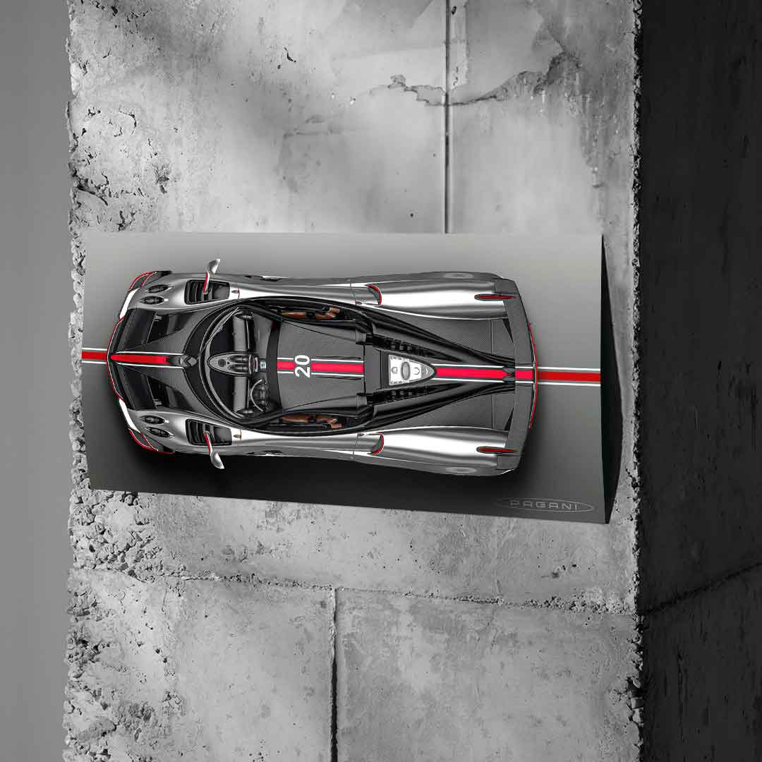 Pagani Huayra Roadster BC - Poster