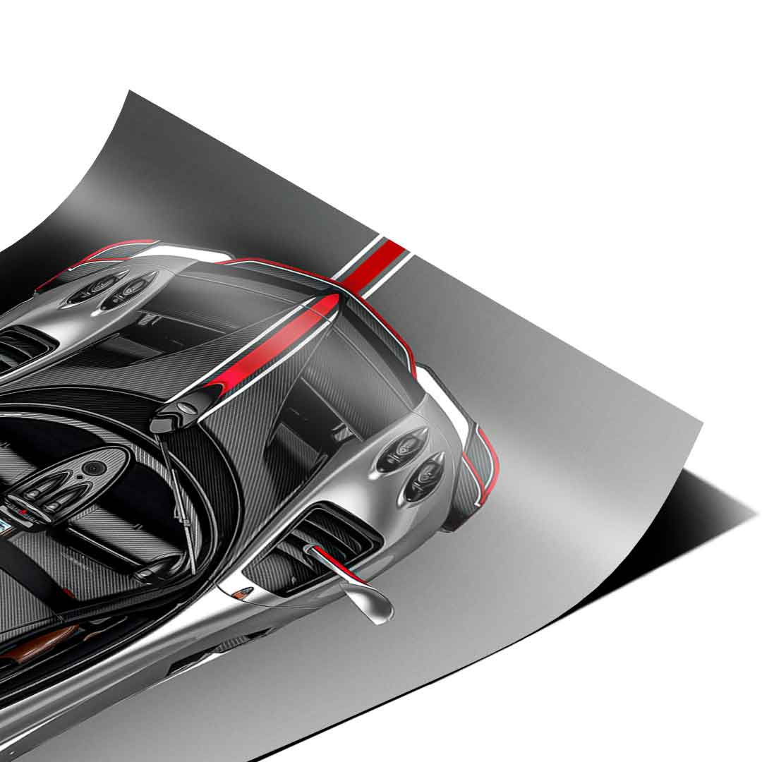 Pagani Huayra Roadster BC - Poster