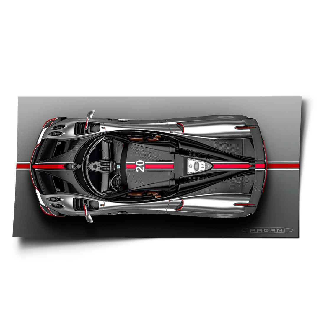 Pagani Huayra Roadster BC - Poster