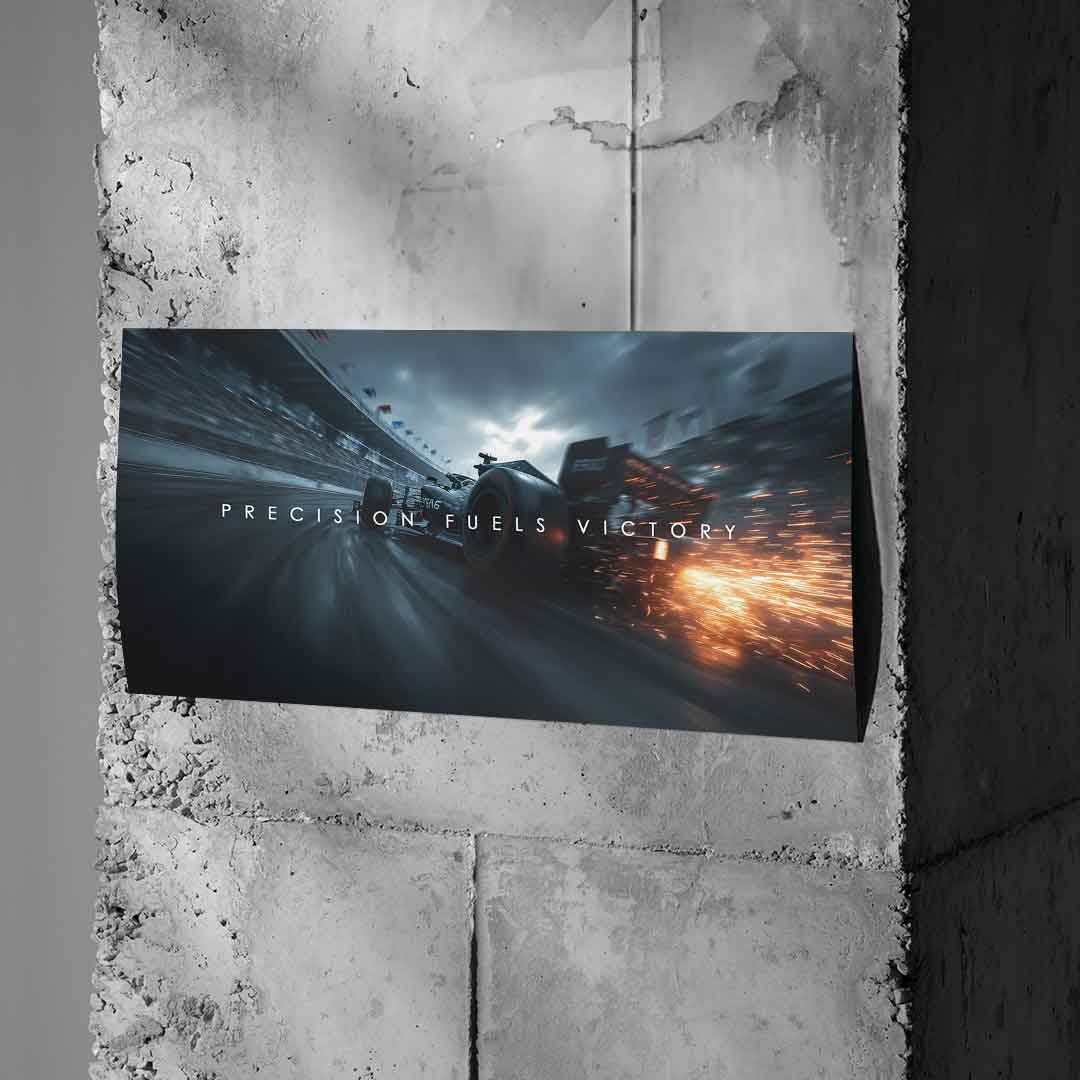 Precision Fuels Victory - Poster