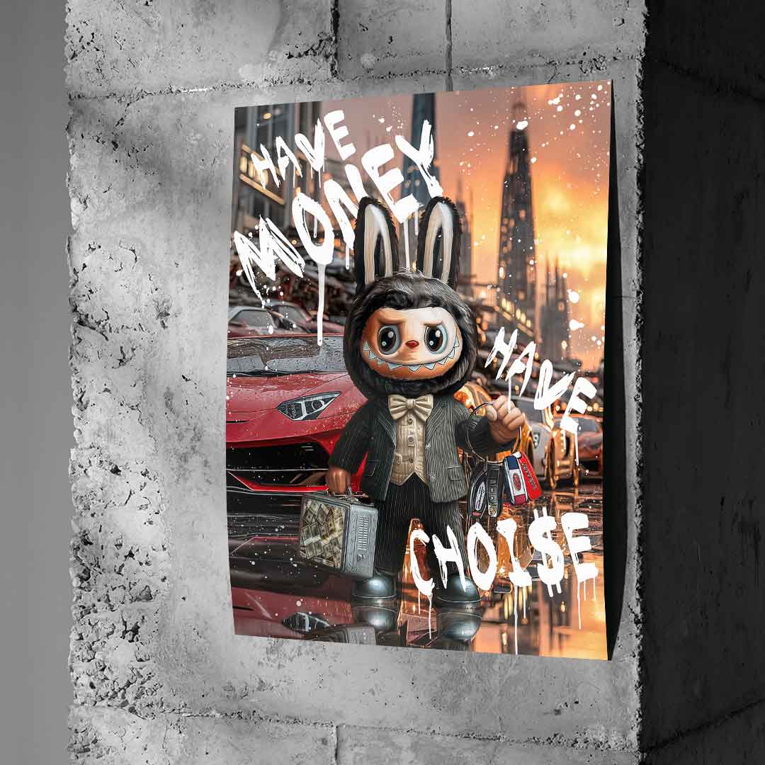 Rich Labubu - Poster