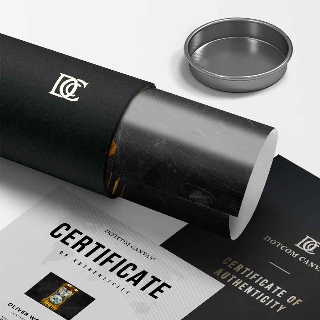 Hourglass of Money Black Edition - Poster