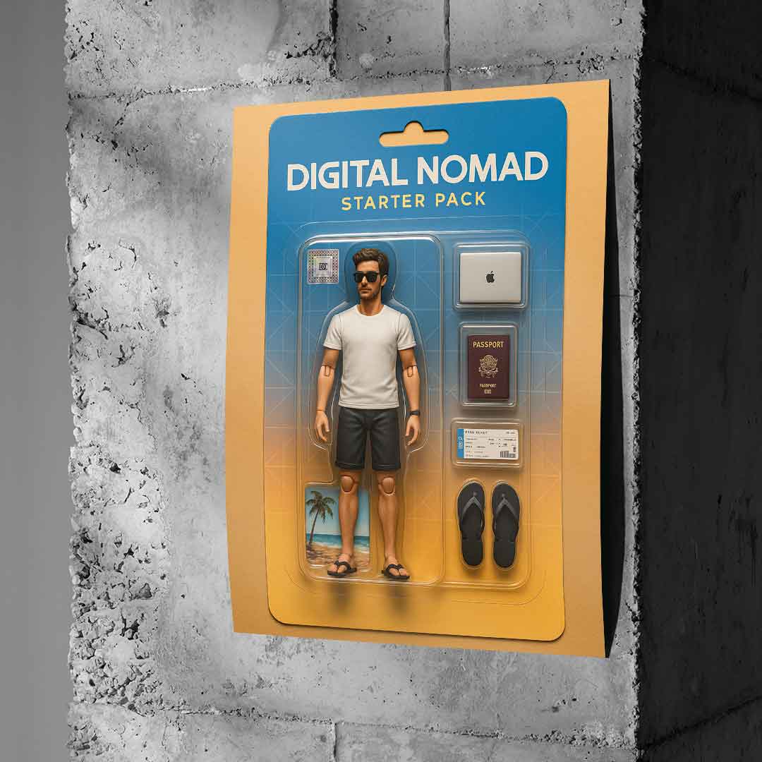 Starter Pack DIGITAL NOMAD - Poster