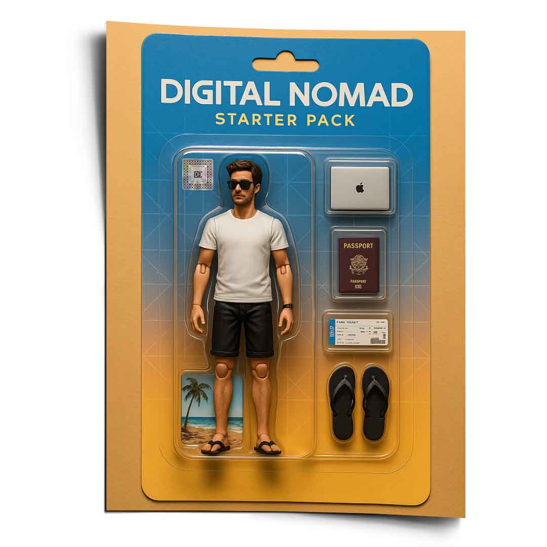 Starter Pack DIGITAL NOMAD - Poster