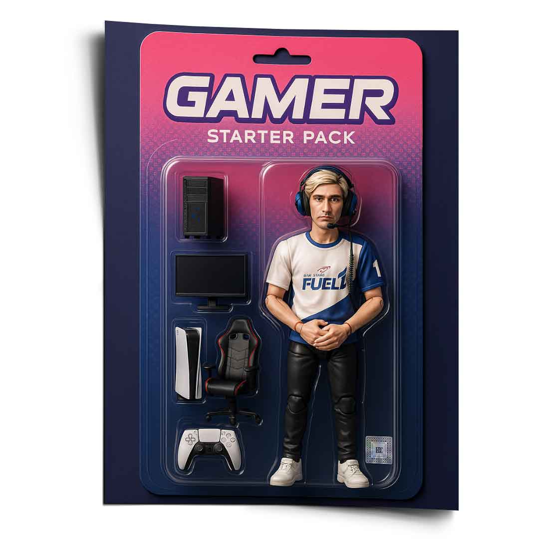 Starter Pack GAMER - Poster