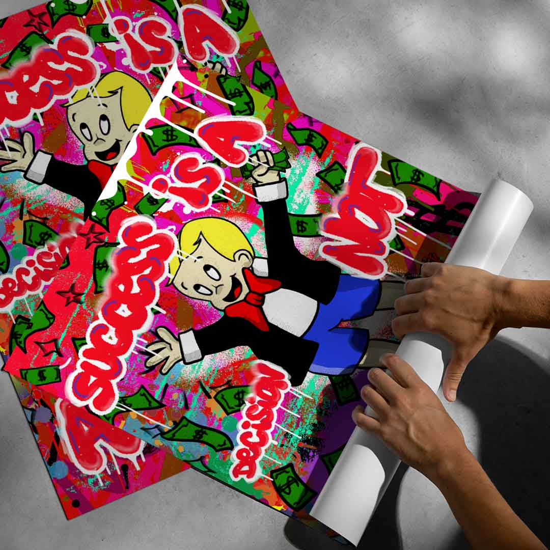 Success is a Decision - Poster