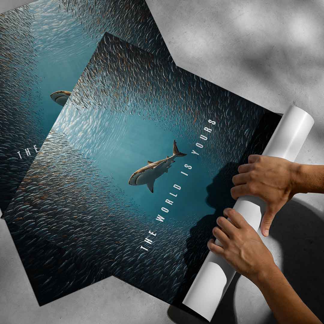 THE WORLD IS YOURS - Poster