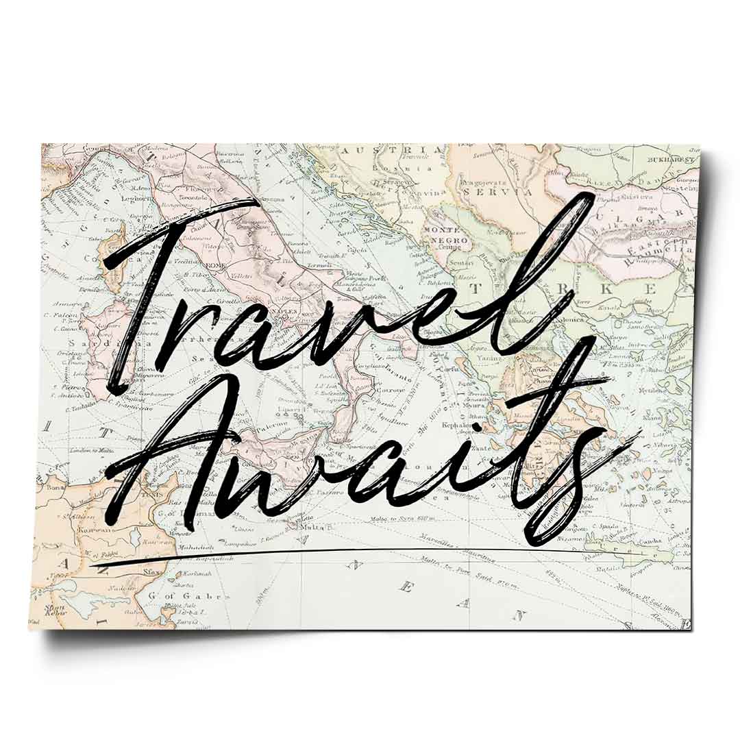 Travel Awaits - Poster