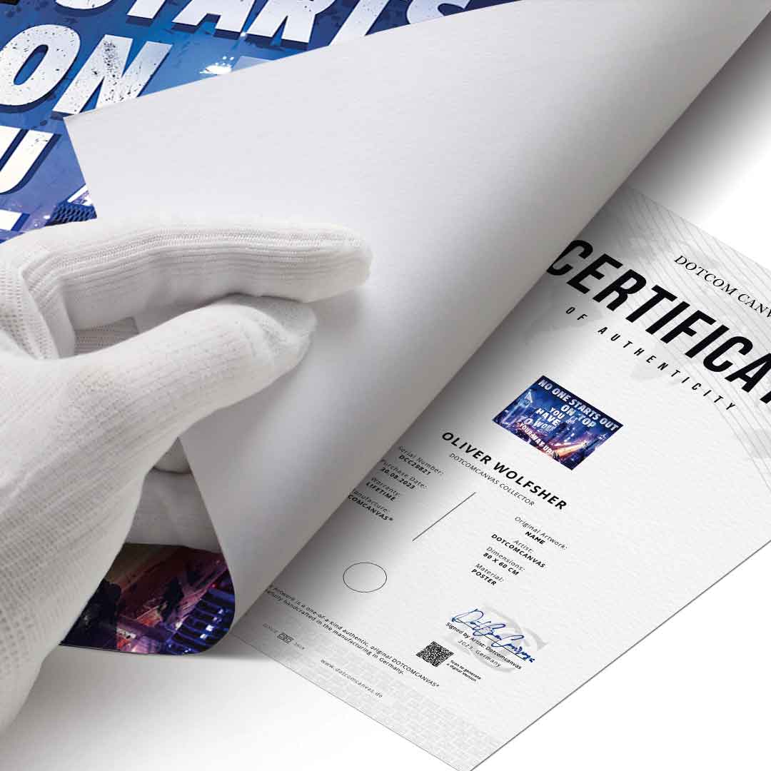 Work your way up - poster