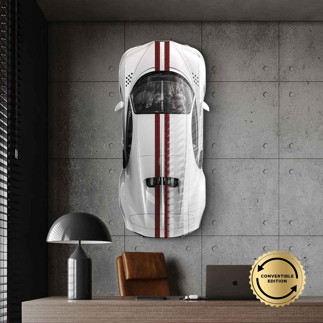 Wall sculpture Bugatti Centodieci - Acrylic glass