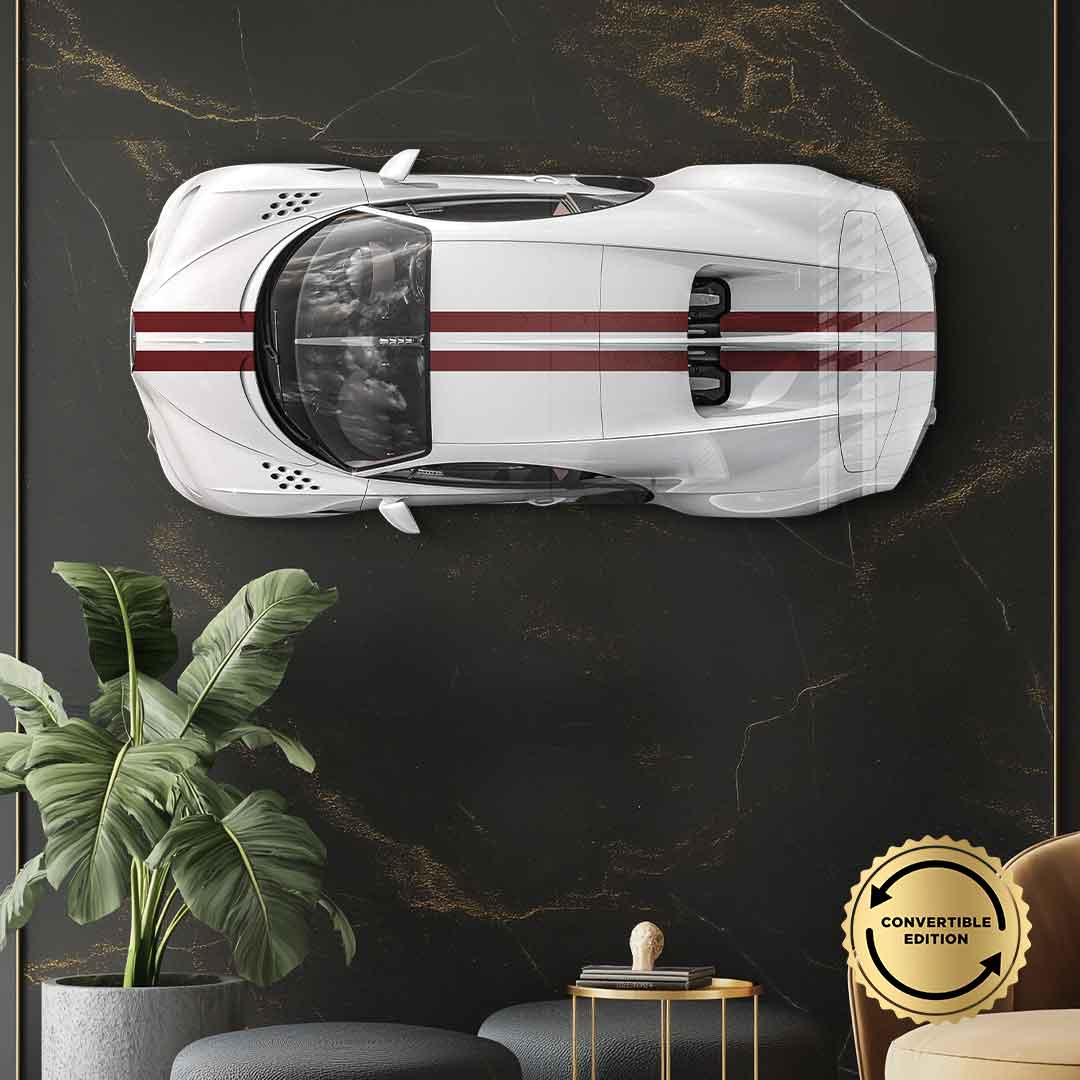 Wall sculpture Bugatti Centodieci - Acrylic glass