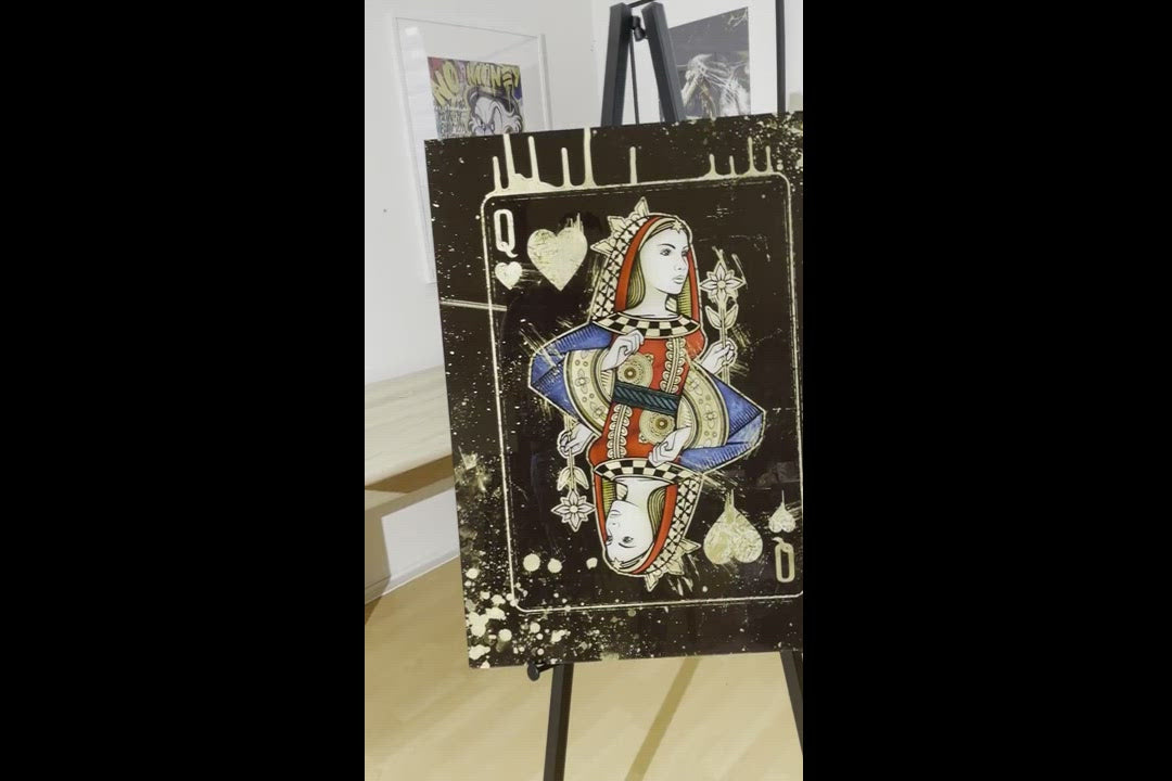 Video laden: Queen Card - Blattgold