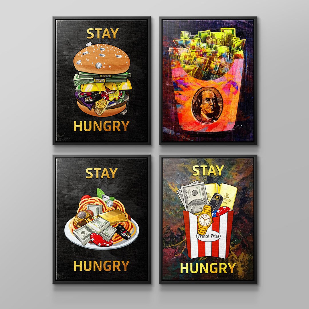 STAY HUNGRY | BUNDLE 4X