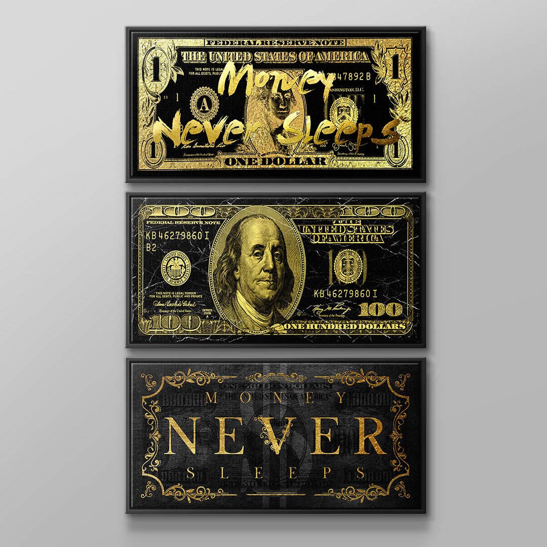 MONEY NEVER SLEEPS | BUNDLE -20%
