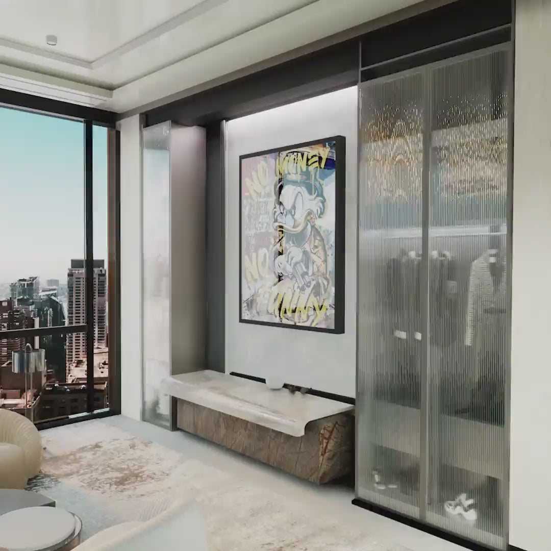 Video laden: NO MONEY DUCK - Acrylglas