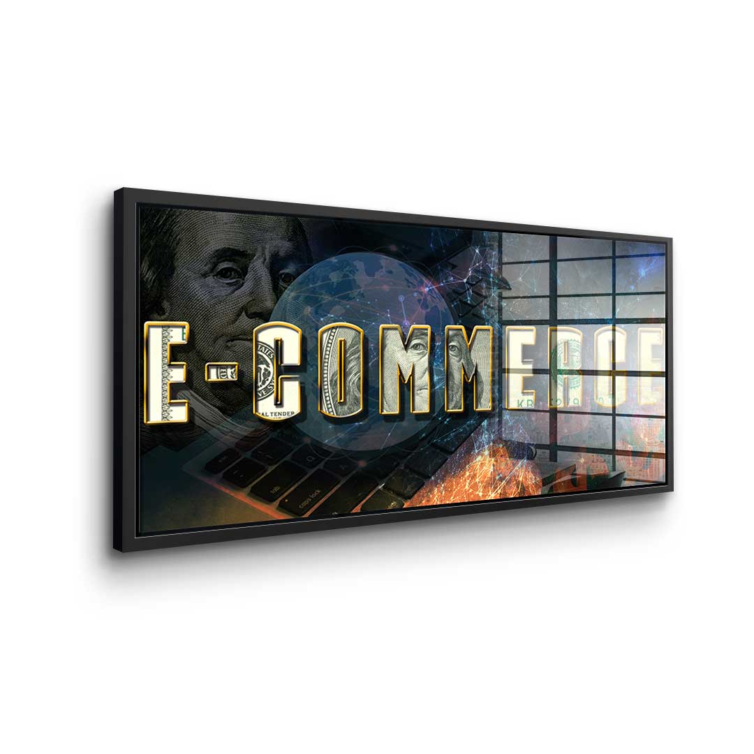 World of E-Commerce - Acrylic glass