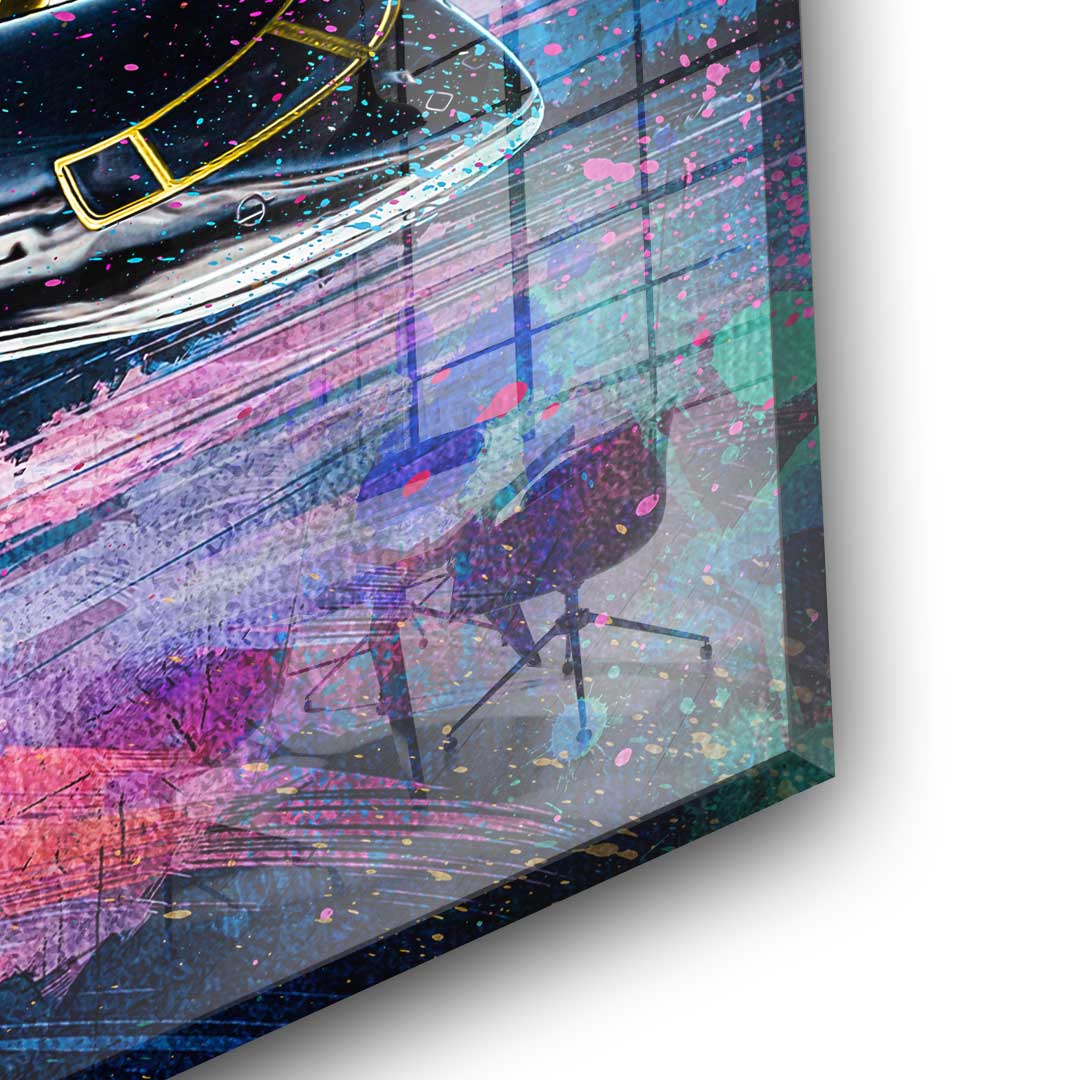 Private Jet - Acrylglas