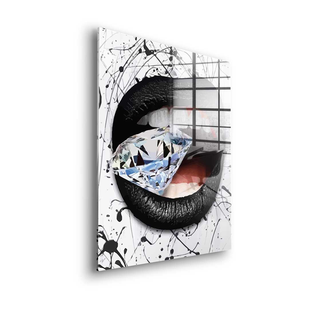 Diamond Mouth - Acrylglas