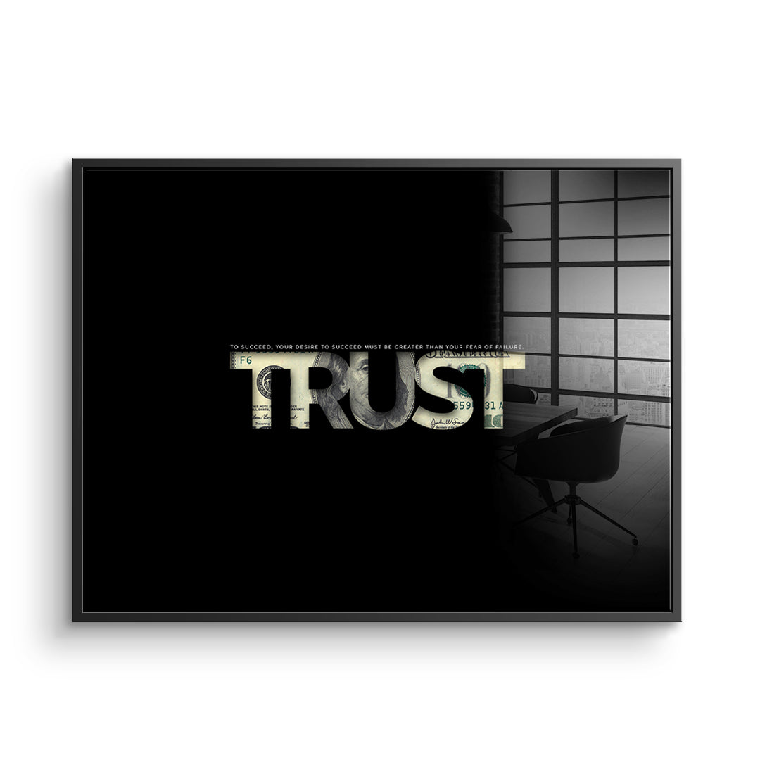 Trust - Acrylglas