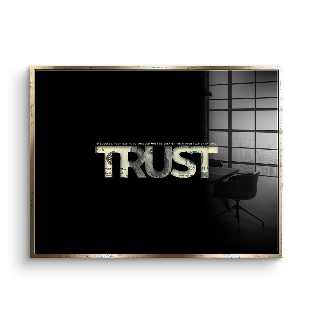Trust - Acrylglas