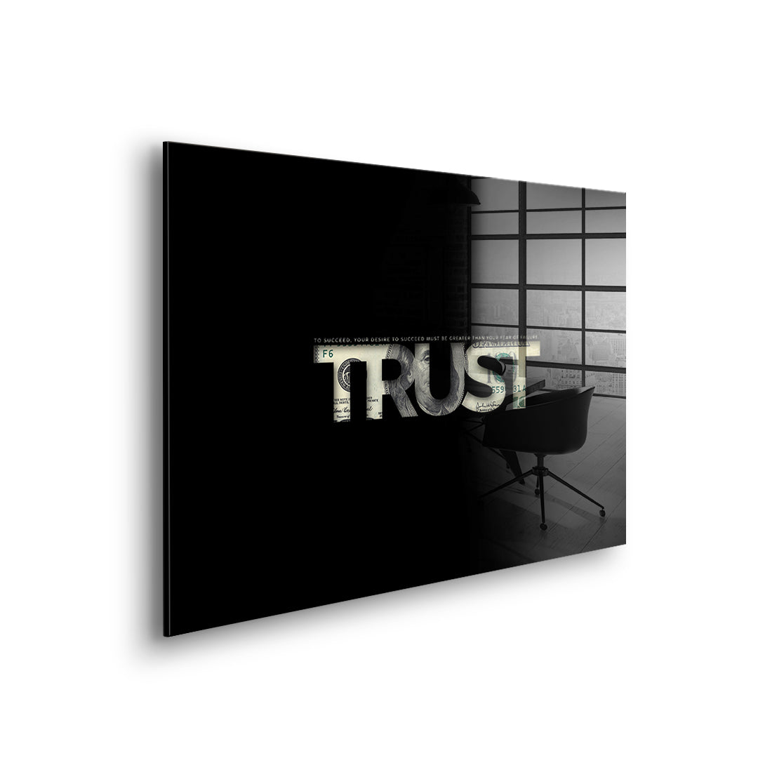 Trust - Acrylglas
