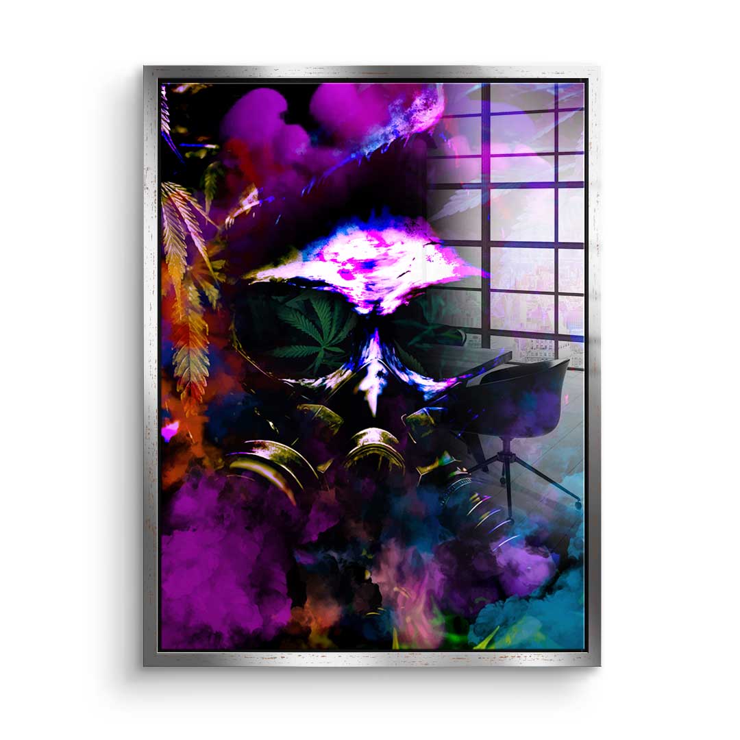 Cannabis field - Acrylic glass