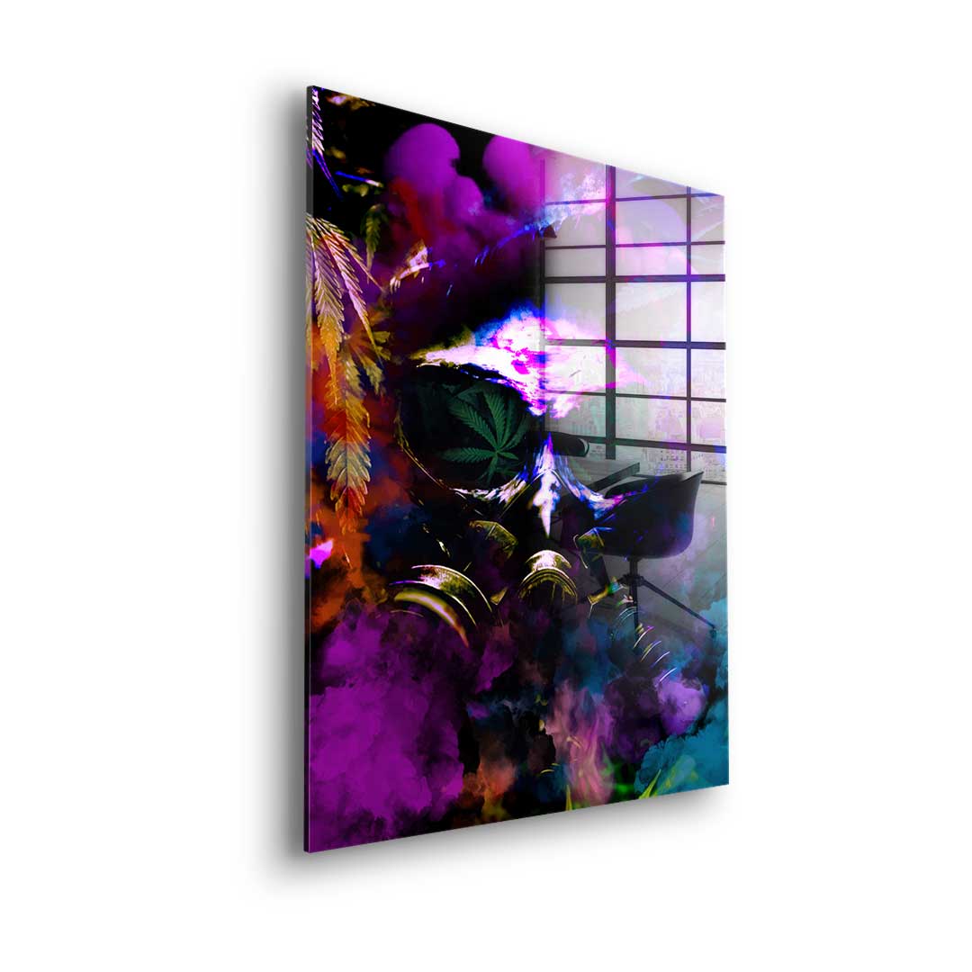 Cannabis field - Acrylic glass