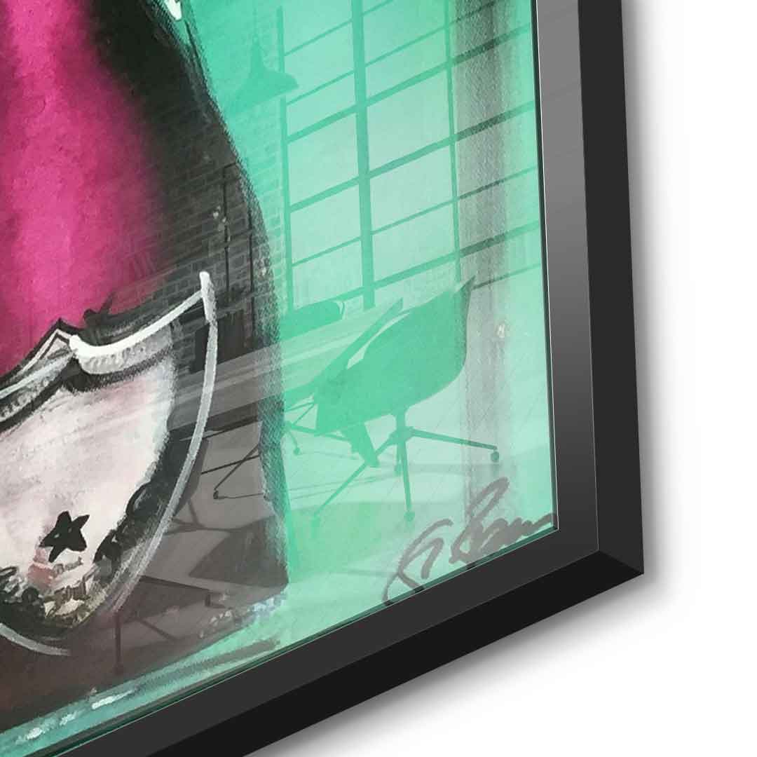 Champaign Chabby - Acrylic glass