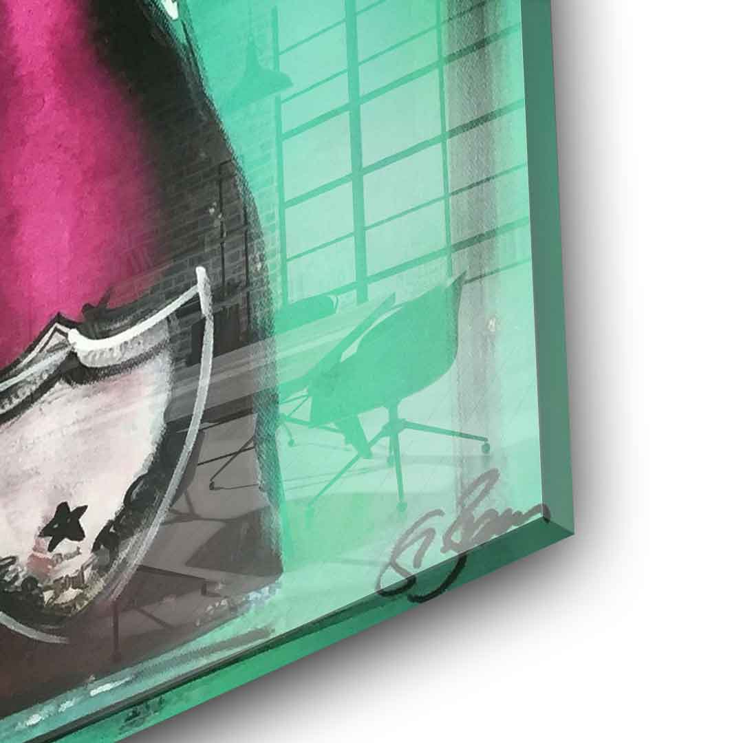 Champaign Chabby - Acrylic glass