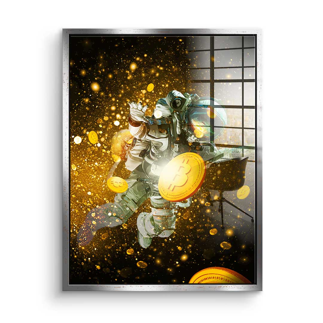 Fly Like A Bitcoin - Acrylic glass