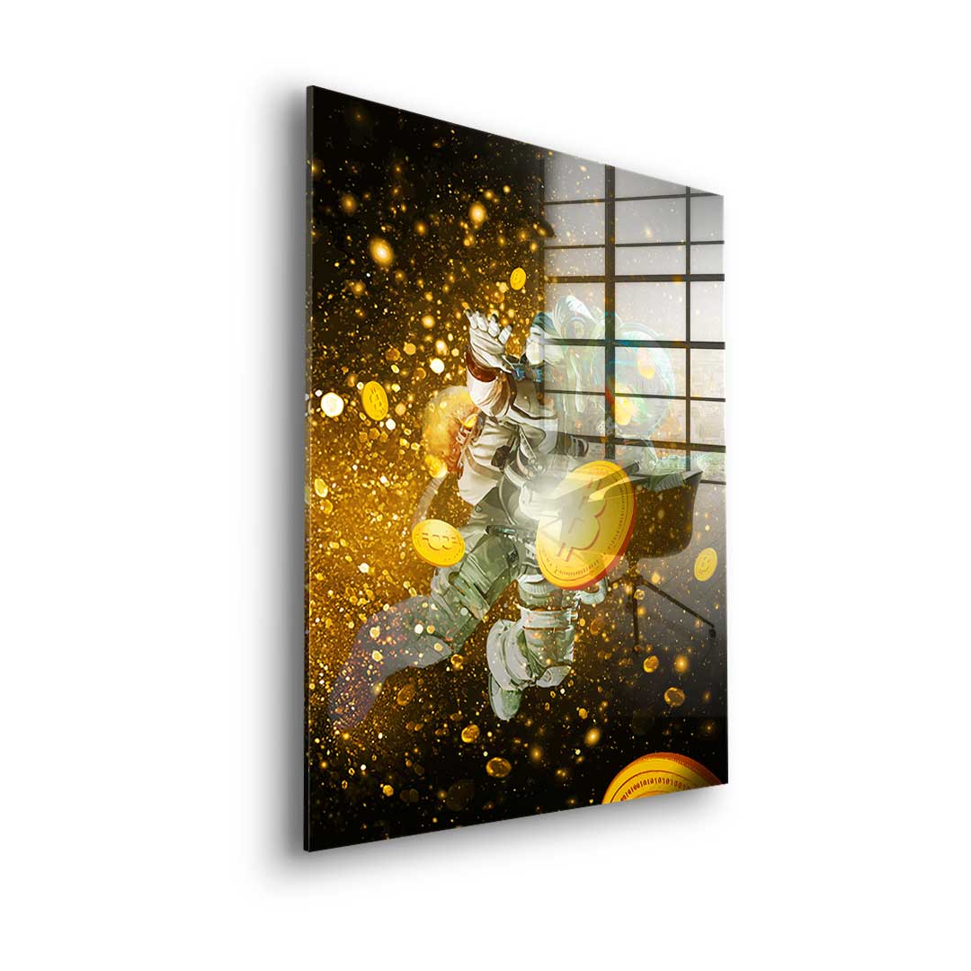 Fly Like A Bitcoin - Acrylic glass