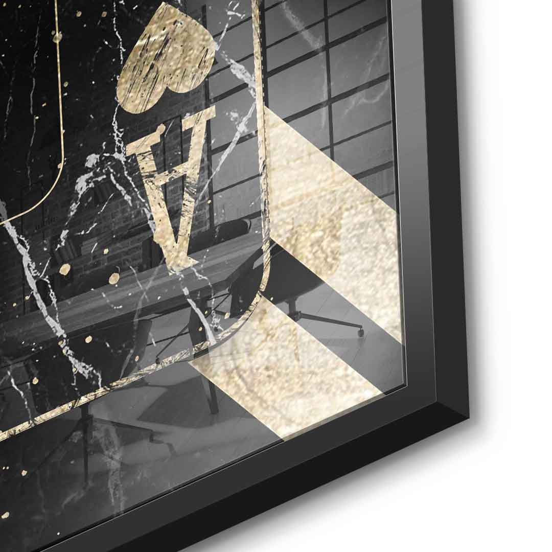 GANGSTER SIGN - Acrylic glass