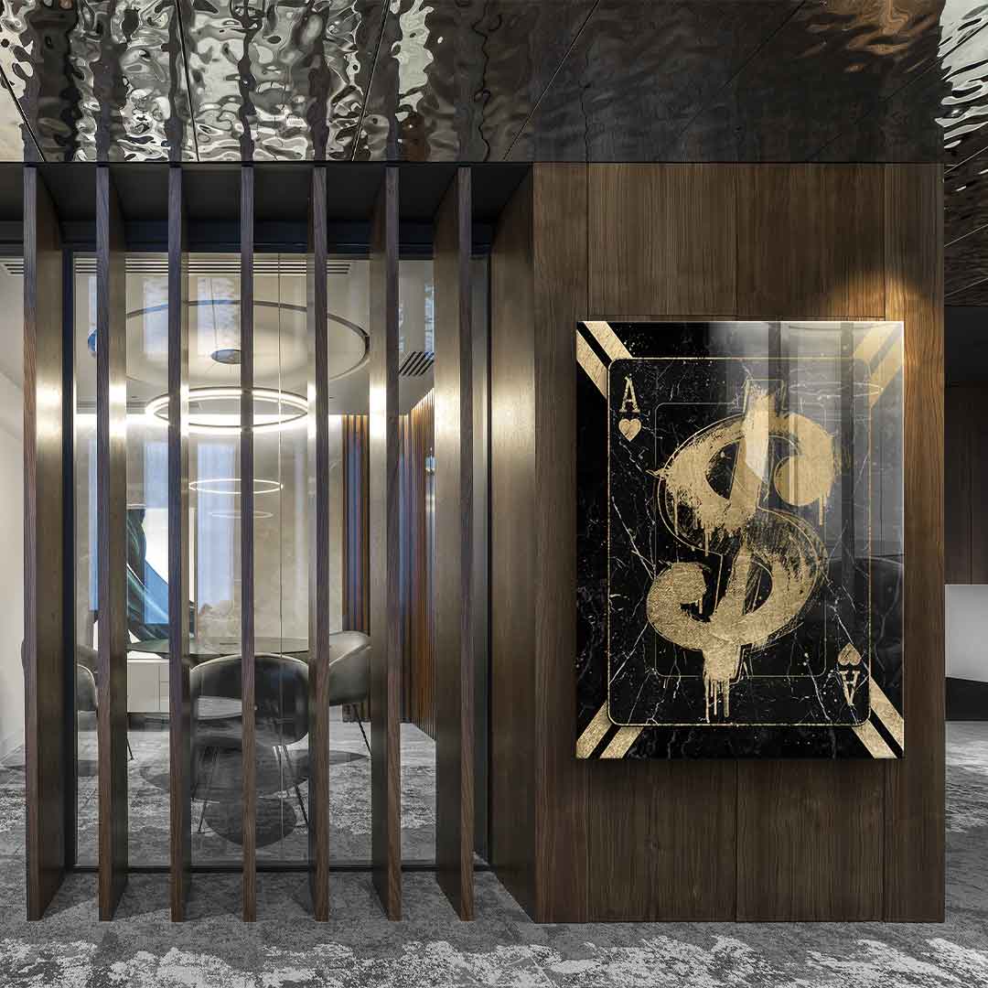 GANGSTER SIGN - Acrylic glass