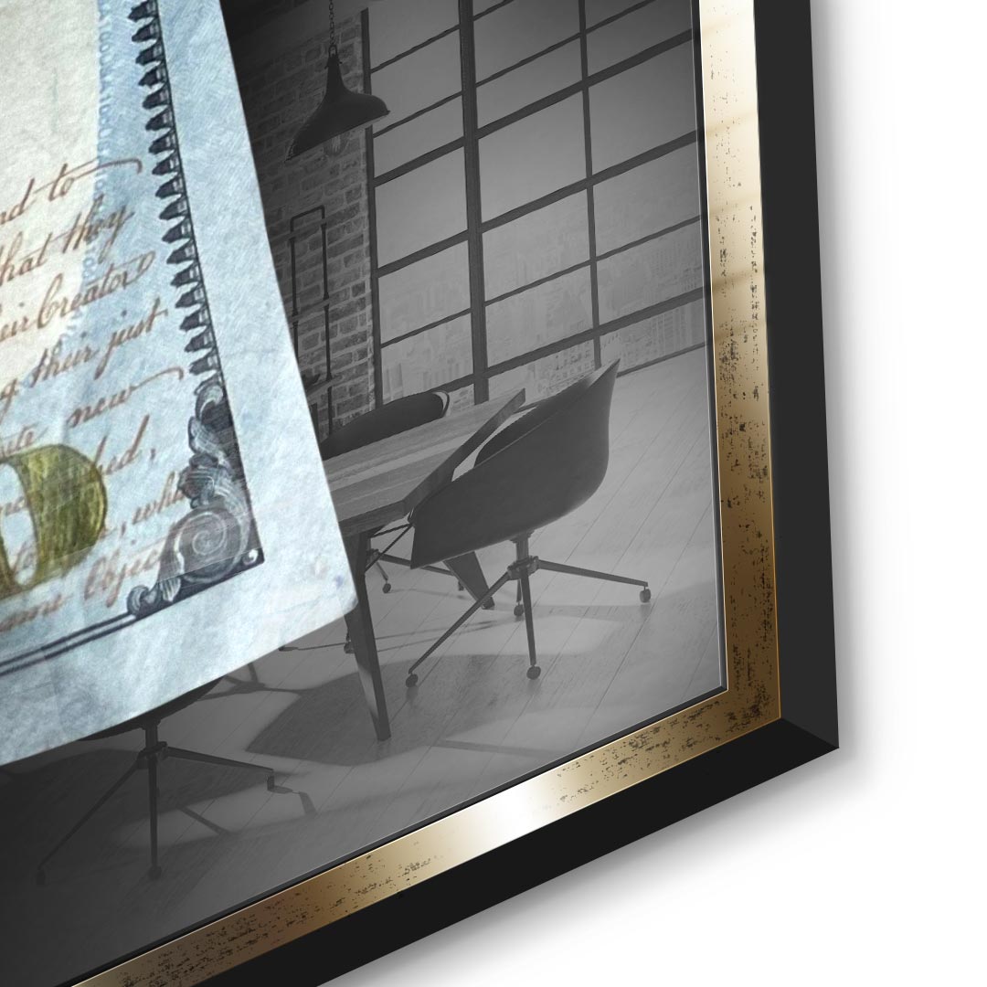 Crumble Money V1 - Acrylic glass