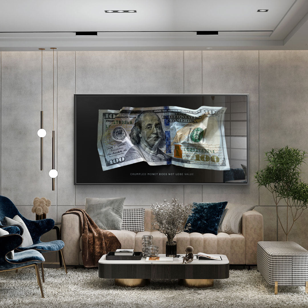 Crumble Money V1 - Acrylic glass