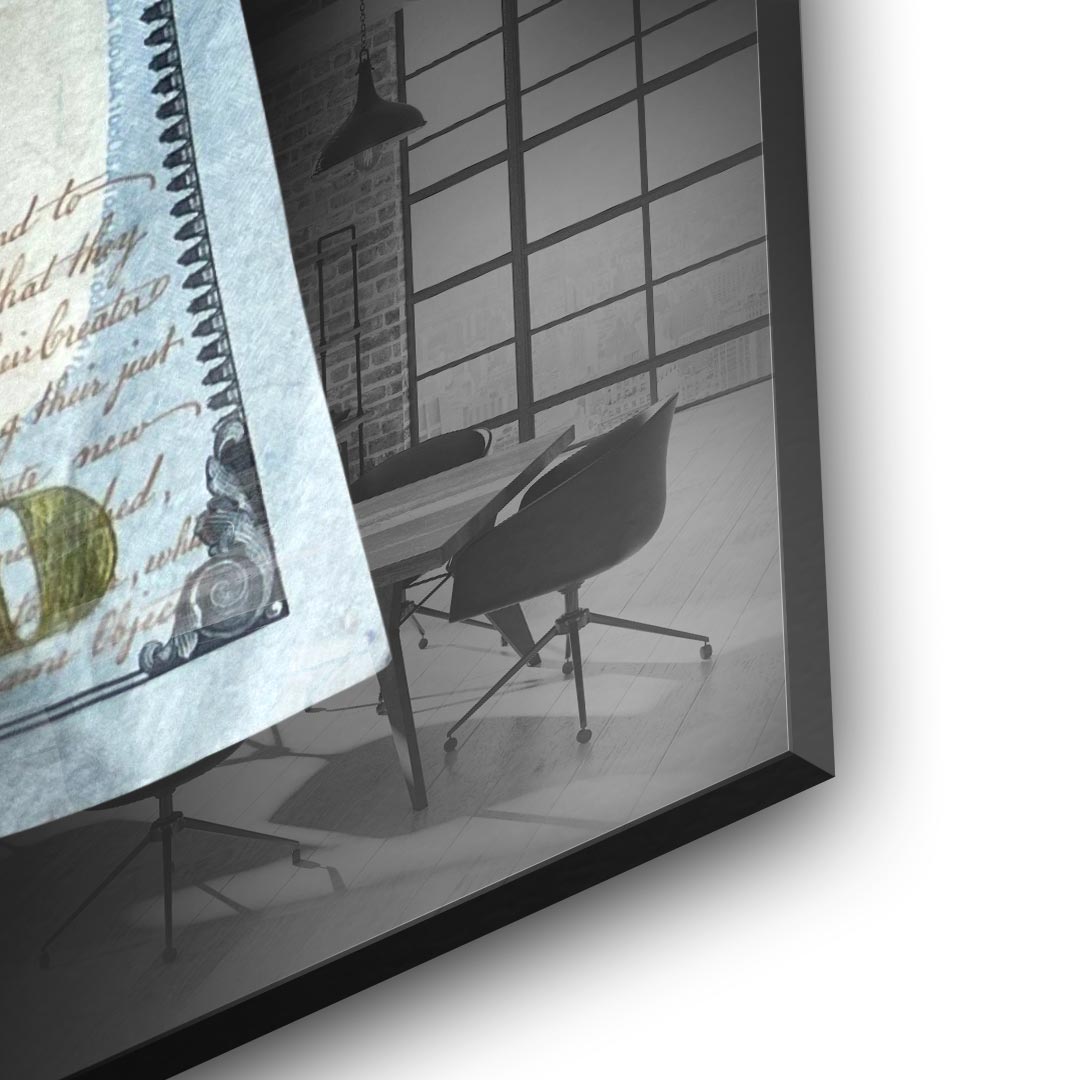 Crumble Money V1 - Acrylic glass