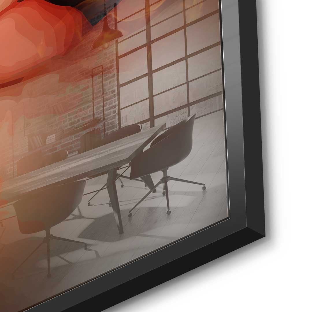 Bitcoin Gold Rush - Acrylic Glass