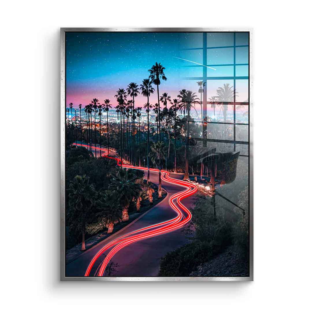 Hollywood Street - Acrylic glass