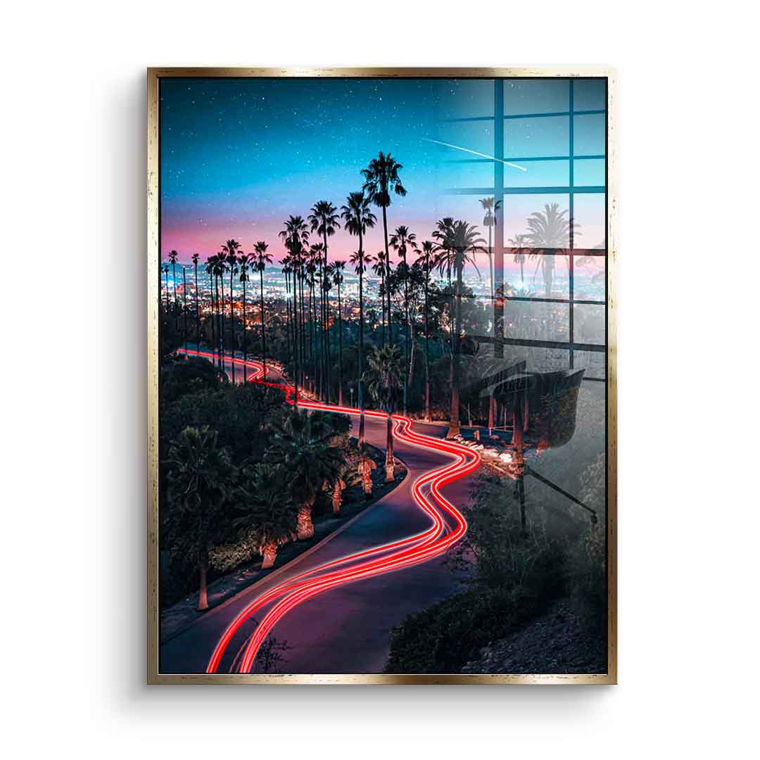 Hollywood Street - Acrylic glass