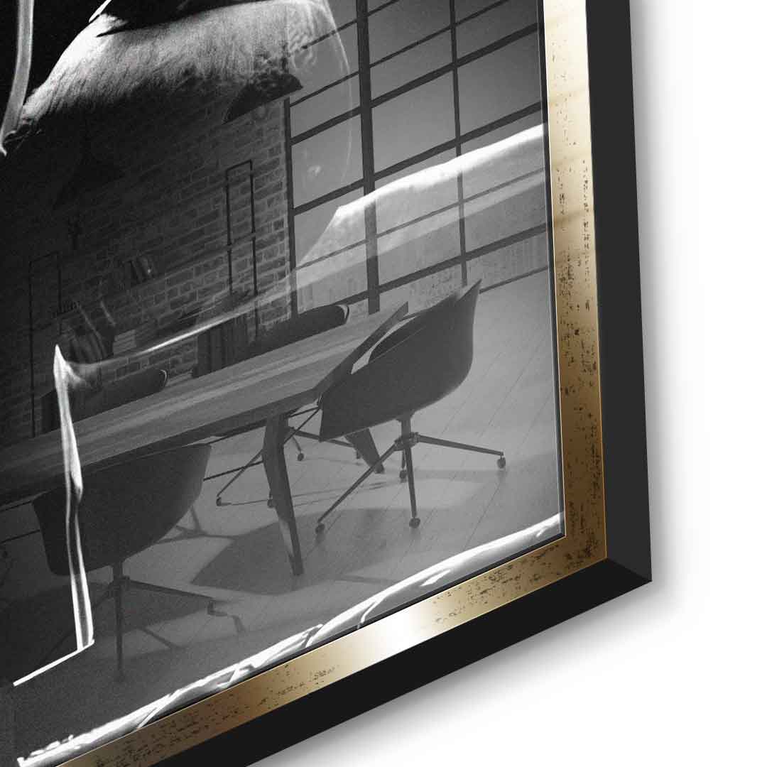 Not over until I win - Acrylglas