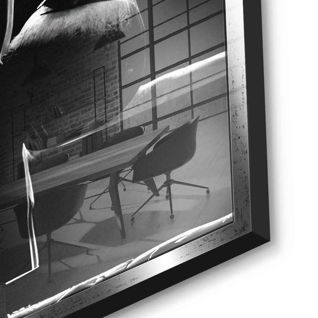 Not over until I win - Acrylglas